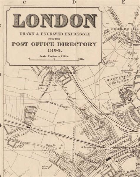 Old Maps Of London London Map Old London Vintage London London City
