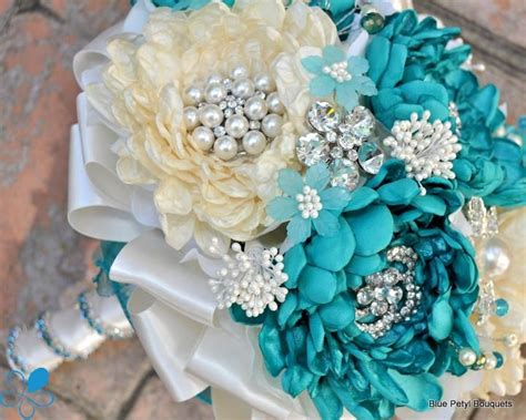 5 out of 5 stars (1,320) $ 11.60. 18 best images about wedding bouquets teal on Pinterest ...