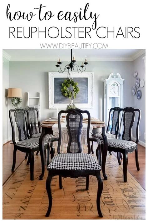 A useful tip for you on best fabric to reupholster chair: How to Easily Reupholster Dining Seat Cushions in 2020 ...