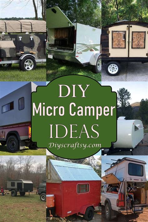 31 Diy Micro Camper Plans You Can Build Today Diyscraftsy