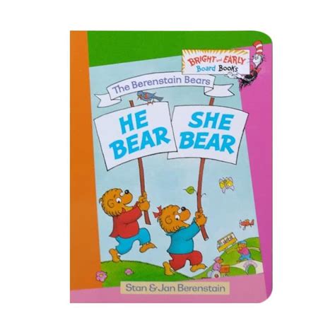Jual Random House Books The Berenstain Bears He Bear She Bear By Stan Andjan B Mini Board Book