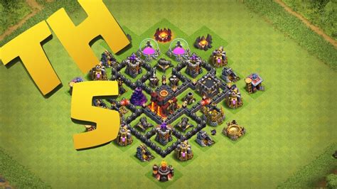Clash Of Clans Town Hall 5 Base - Clash of Clans - *NEW BEST* Town Hall 5 Defense Strategy - CLAN WAR