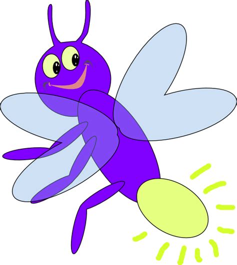 My Purple Firefly Clip Art At Vector Clip Art Online