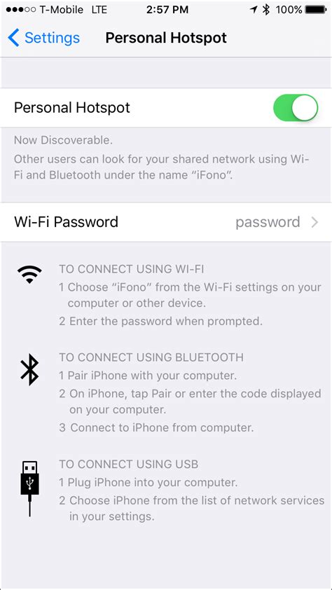 So come together, ye users of iphones and androids, to see how to switch on this excellent feature, and let devices all around leech off your phone's mobile data. How to Use Your iPhone's Personal Hotspot to Tether a PC ...