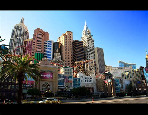 Fake Manhattan Skyline New York New York Las Vegas Nevad Flickr