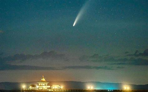 La Impresionante Vista Del Cometa Neowise Desde La Estación Espacial De