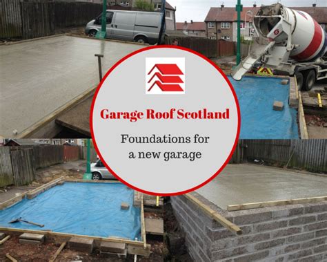We Can Build And Lay Garage Foundations In Glasgow Edinburgh And