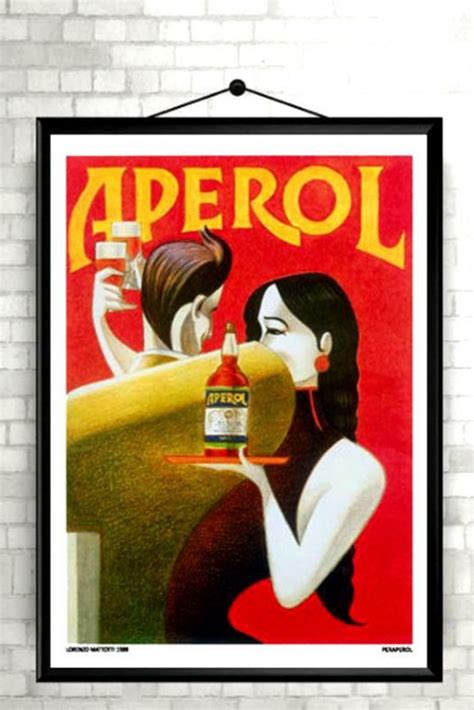 Vintage Italian Alcohol Advertising Poster Italian Retro Ads Etsy In