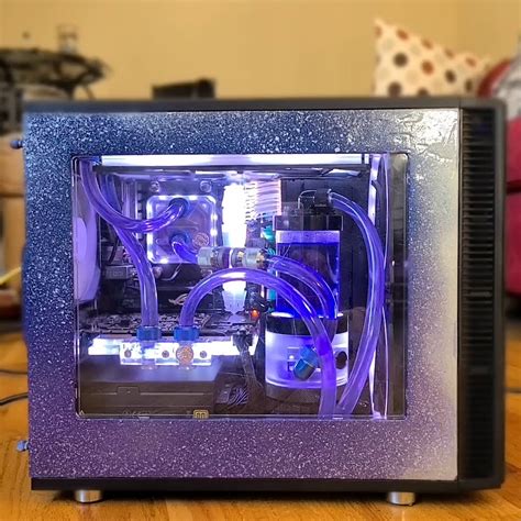 First Time Water Cooling Fractal Nano S Build Complete Rwatercooling