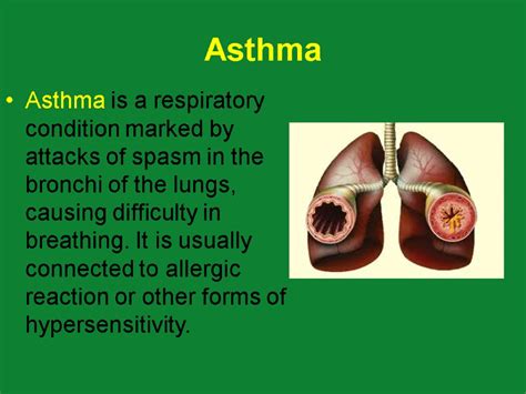 Respiratory Diseases Respiratory Structures Such As The Airways