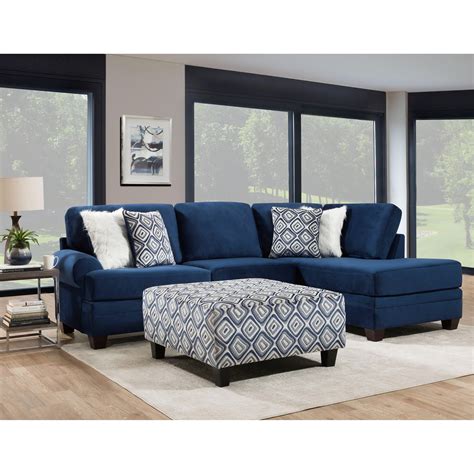 Albany 8642 122-12727-2/ 121-12727-1 Transitional Sectional Sofa with