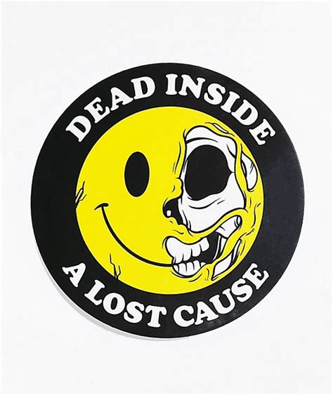 A Lost Cause Dead Inside Sticker