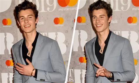 Brits 2019 Shawn Mendes Rocks First Ever Award Show Red Carpet Capital