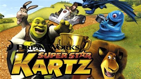 Shrek And Toothless Dreamworks Superstar Kartz 1080p Gameplay 01