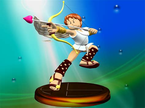 Guys Do You Remember How Pit Appeared As A Trophy In Melee Super