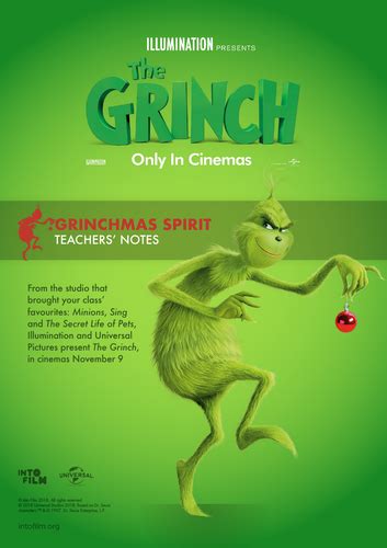 The Grinch Grinchmas Spirit Teaching Resources