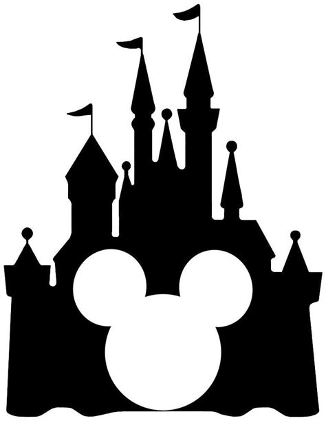 Free 107 Disney Castle Svg Outline SVG PNG EPS DXF File
