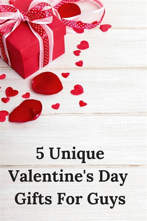 Should guys get valentines gifts. 5 Unique Valentine's Day Gifts for Guys