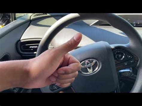 Toyota Prius How To Turn On Off Hazard Lights YouTube