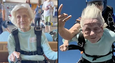 104 Year Old Woman Dies After Becoming Oldest Skydiver In The World