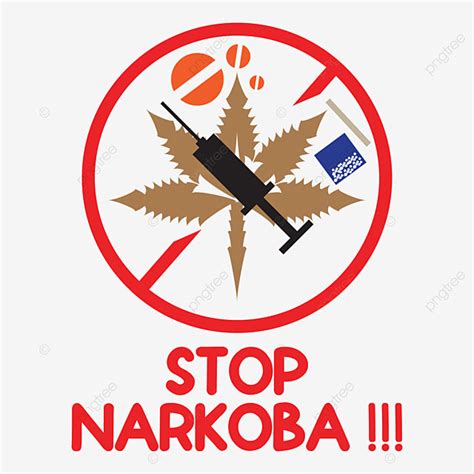 Stop Vector Design Images Stop Narkoba Stop Narkoba Png Hari Anti