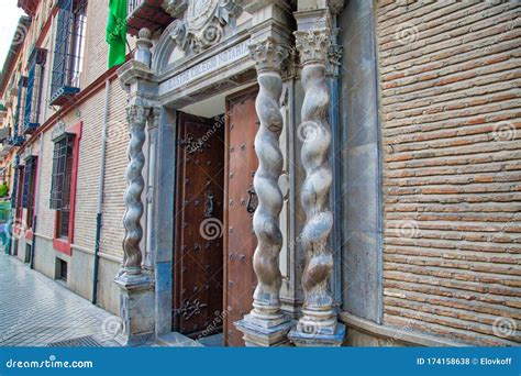 Granada Streets In A Historic City Center Stock Photo Image Of