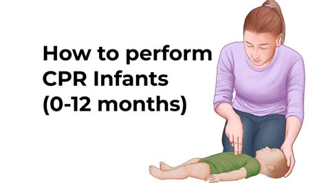 How To Perform Cpr On An Unconscious Infant