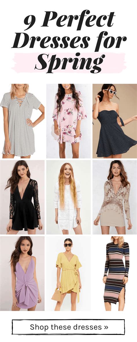9 Cute Spring Dresses For 2018