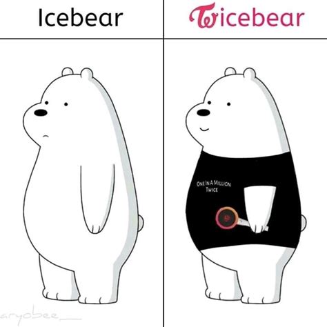 ICE BEAR TWICE BEAR Ice Bears Nayeon Bear