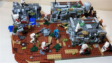 Lego Star Wars Moc Clone Attack Sacredbricks Moc Contest Entry Youtube