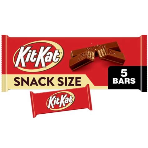 Kit Kat® Milk Chocolate Snack Size Wafer Candy Bars 5 Ct 049 Oz Bakers