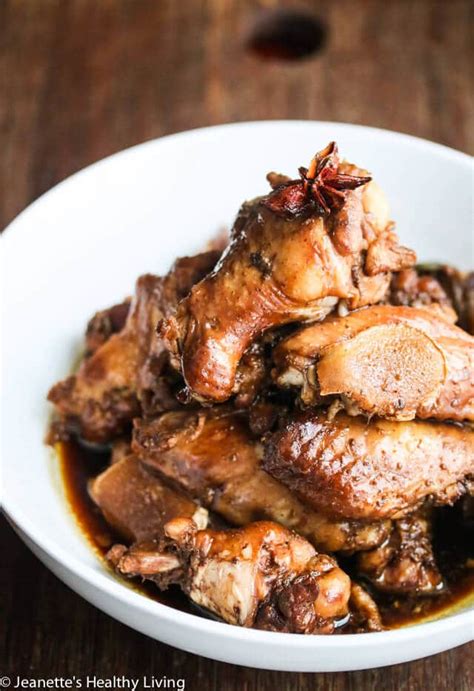 Toss the wings in the olive oil, soy sauce, vinegar, honey and a healthy pinch of salt in a large bowl. Slow Cooker Chinese Soy Sauce Chicken Wings Recipe ...