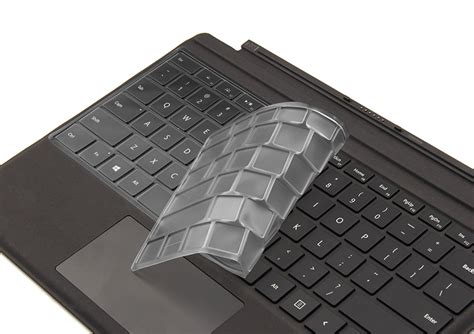 Xskn For Microsoft Surface Pro 4 Type Cover Keyboard Skin Clear Tpu