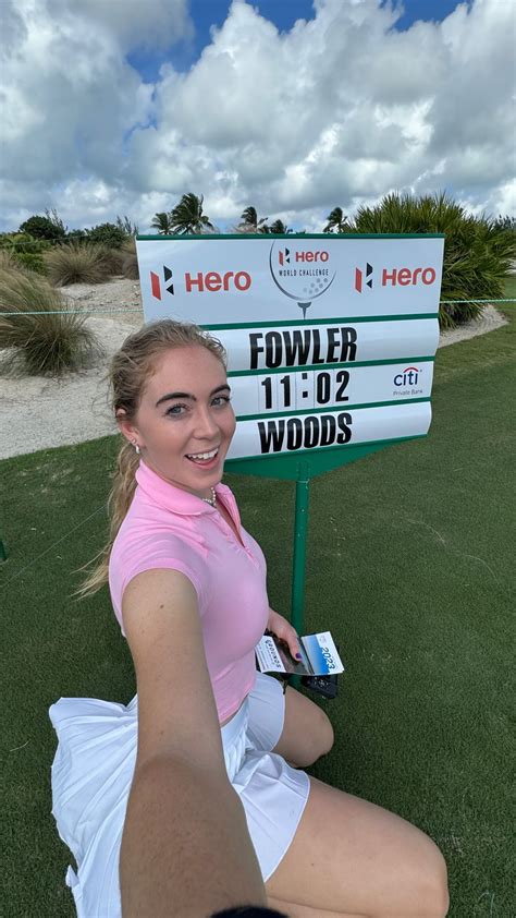 Grace Charis Stuns Fans In Very Revealing Outfit On Golf Course As One