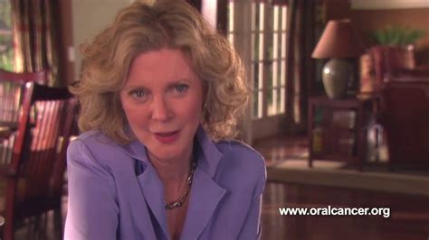 Oral Cancer Blythe Danner Educational Video Youtube