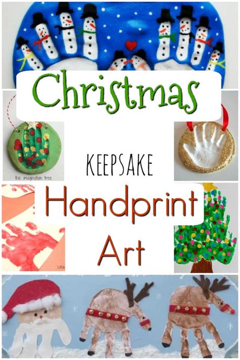 Christmas Handprint Art How Wee Learn
