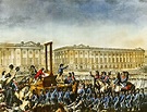 Execution of Louis XVI at the Guillotine posters & prints by Corbis