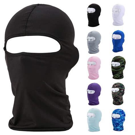 Bueautybox UV Sun Protection Balaclava Full Face Mask Winter Windproof Ski Mask For Outdoor