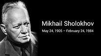 On This Day: Mikhail Sholokhov - The Moscow Times