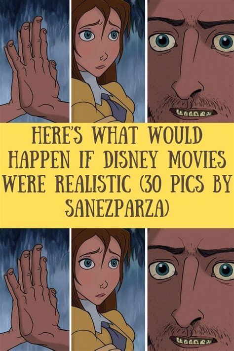 Heres What Would Happen If Disney Movies Were Realistic 30 Pics By