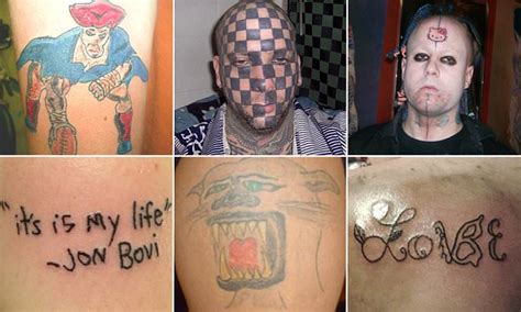 Maybe you would like to learn more about one of these? World's worst tattoos | Daily Mail Online