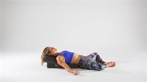 One Simple Setup A Restorative Yoga Sequence Without Tons Of Props
