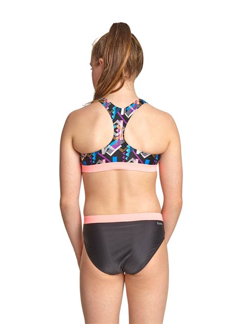 Zoggs Girls Tentacool Sprintback Swimsuit