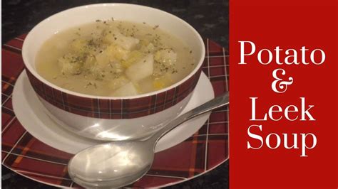 Slow Cooker Easy Potato And Leek Soup Recipe Youtube