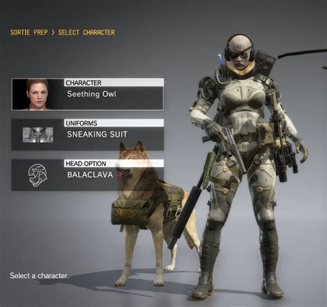 Sniper Skull Head Dd Parasite Suit At Metal Gear Solid V The Phantom