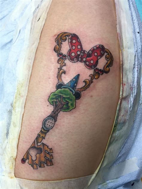 Disney Key Tattoos Watercolor Tattoo Watercolor