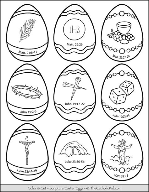 Resurrection Eggs Free Printable