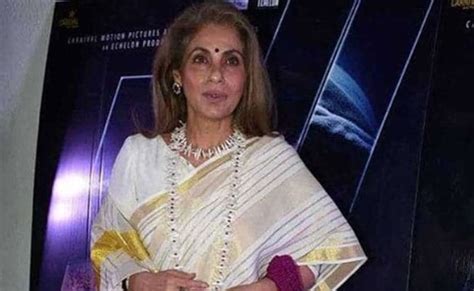 Dimple Kapadia Reacts To Health Rumours I M Alive And Kicking