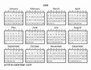 Download 2009 Printable Calendars