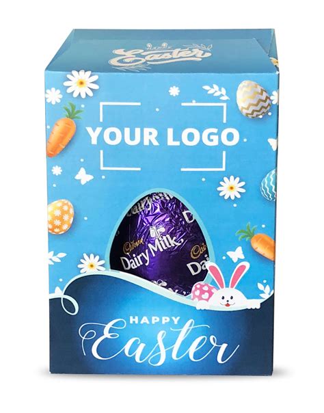 Corporate Easter Egg Packaging With Chocolate Egg Etsy